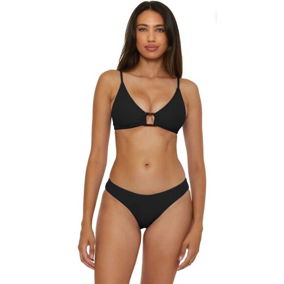 BECCA Other - BECCA Womens Black Bikini Top/Bottoms 2Pc Swim Suit Large